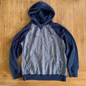 Billabong Men’s Classic Pullover Fleece Sweatshirt Hoodie Navy Blue Size Medium